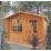 Shire Goodwood 10' x 8' (Nominal) Apex Shiplap T&G Timber Summerhouse with Assembly