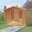 Shire Goodwood 10' x 8' (Nominal) Apex Shiplap T&G Timber Summerhouse with Assembly