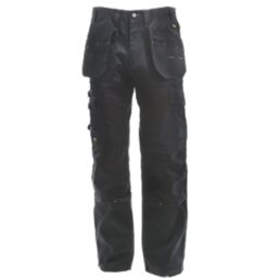 DeWalt Pro Tradesman Trousers Black 36" W 33" L