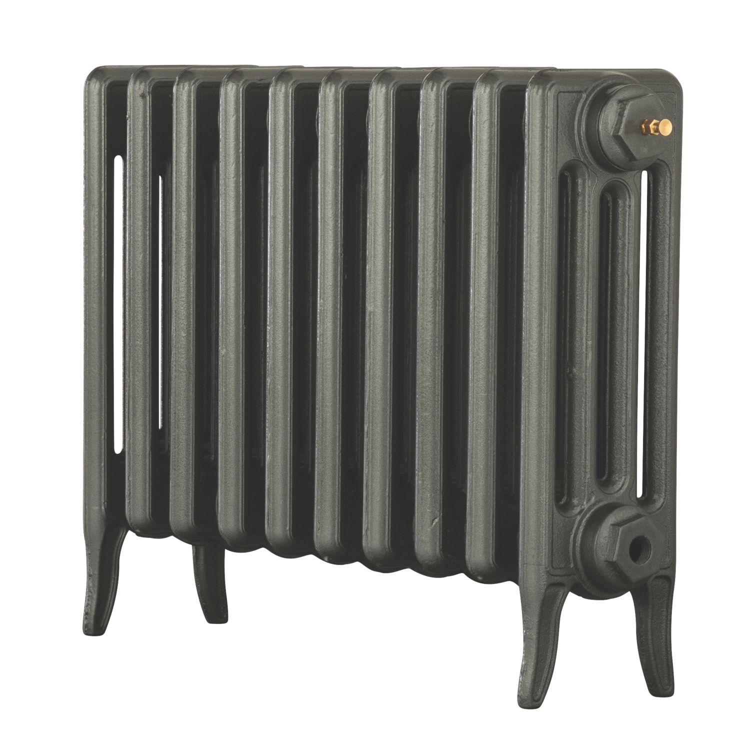 Arroll 460mm x 634mm 1955BTU Cast Grey Cast Iron 4 Column Radiator (8118F)
