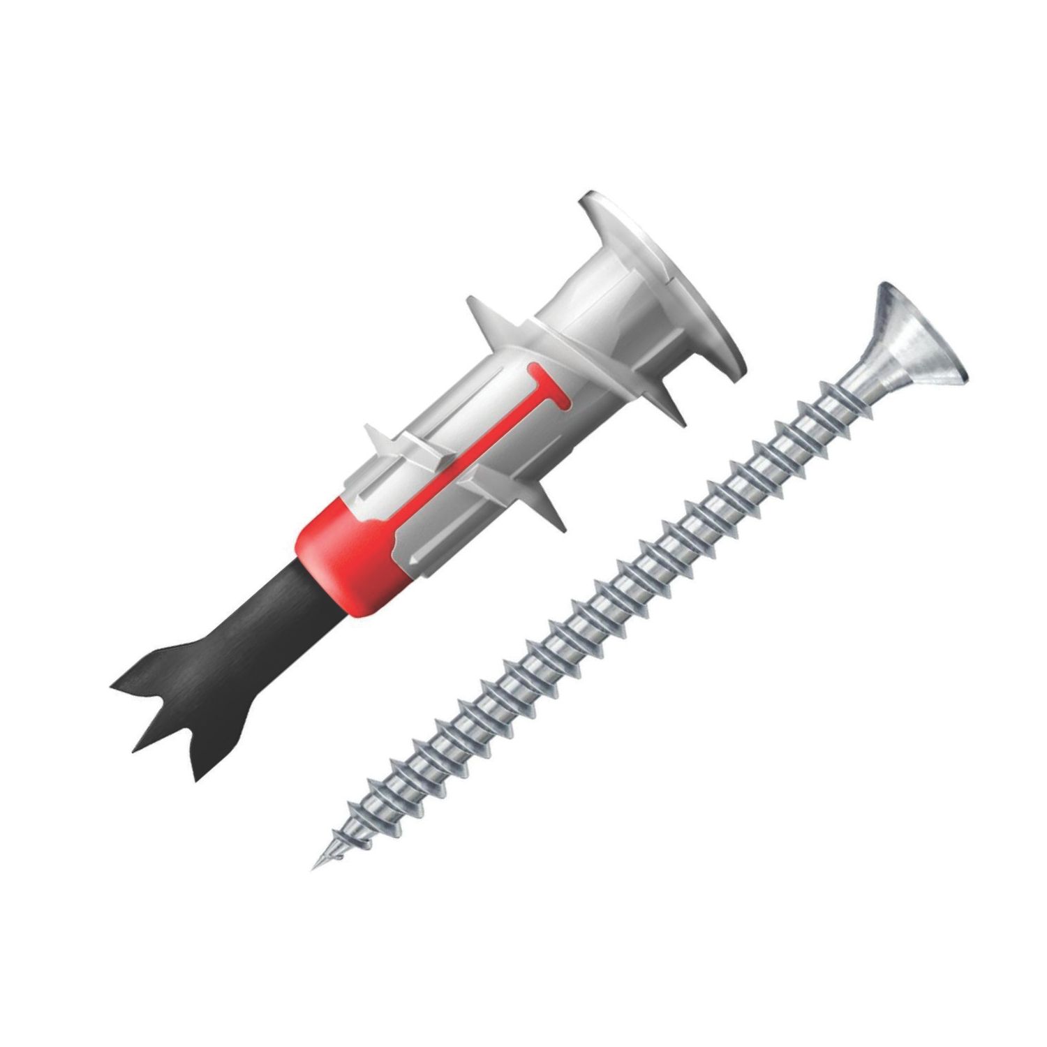 Fischer DuoBlade Self-Drilling Plasterboard Plugs 8mm x 44mm 20 Pack (811AJ)