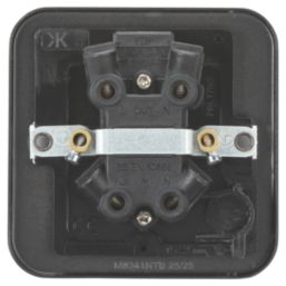 Knightsbridge  20A 1-Gang DP Metal Clad Control Switch with Neon