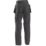 Hard Yakka Toughmaxx Lite Holster Work Trousers Black 40" W 32.5" L