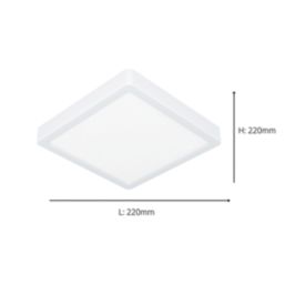 Eglo Fueva 6 LED Bathroom Ceiling Light White 10.5W 1700lm
