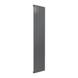 Reina Casina Single 1800mm x 375mm 2948BTU Anthracite Vertical Designer Radiator