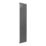 Reina Casina Single 1800mm x 375mm 2948BTU Anthracite Vertical Designer Radiator