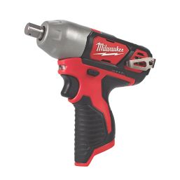 Milwaukee M12 BIW12-0 12V Li-Ion RedLithium  Cordless Sub Compact Impact Wrench - Bare