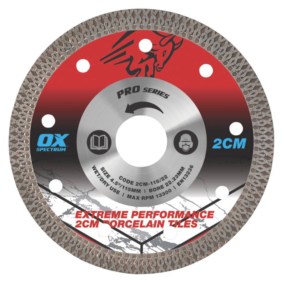 Screwfix tile outlet cutting disc