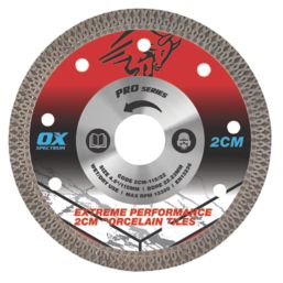 OX Pro Tile Diamond Blade 115mm x 22.23mm