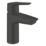 Refurb Grohe QuickFix Start Matt Black 165mm Standard Lever Mono Basin Mixer Tap  With Clicker Waste