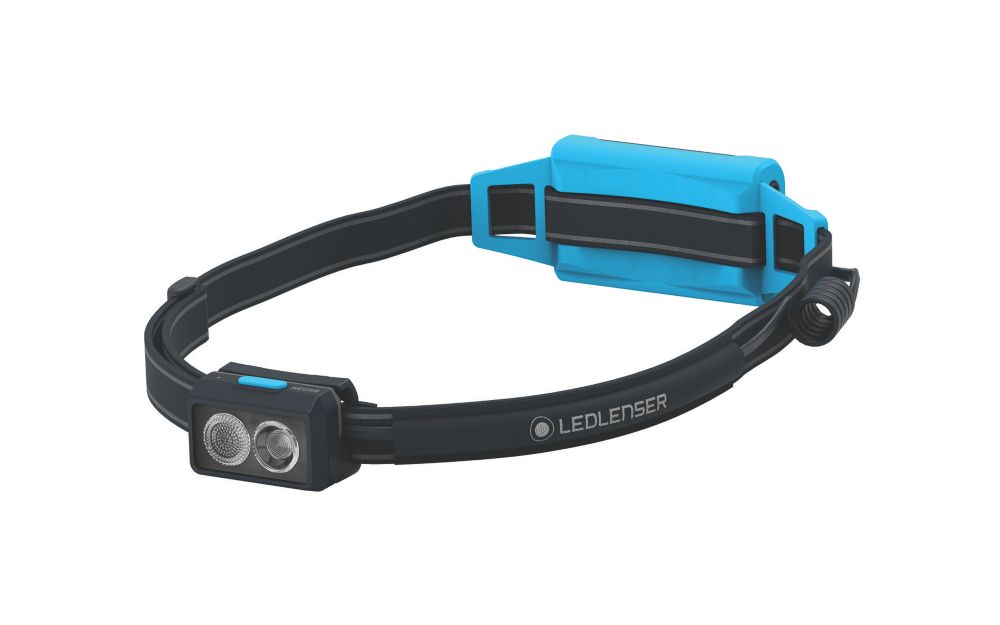 LEDlenser NEO5R Rechargeable LED Head Torch Blue 600lm Screwfix