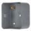 Contactum  1-Gang Metal-Clad  Back Box 37mm