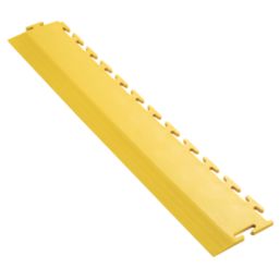 Ecotile E500/7 Interlocking Edge Ramps Yellow 500mm x 90mm 2 Pack