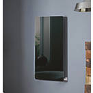 Towelrads Vetro Glass Designer Radiator 1000mm x 500mm Black 1621BTU