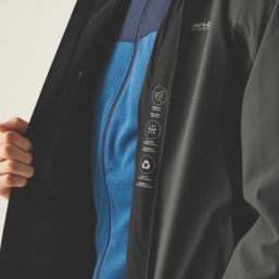 Regatta Birchdale II Waterproof & Breathable Jacket Black 3X Large Size 58" Chest