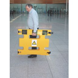 Addgards Handigard 3-Panel Barrier Yellow/Black 970mm