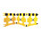 Addgards Handigard 3-Panel Barrier Yellow / Black 970mm