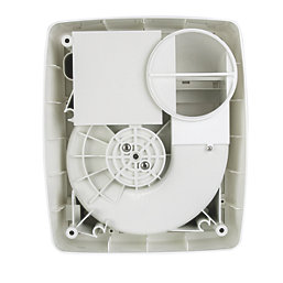 Vent-Axia 427479 100mm (4") Centrifugal Bathroom Extractor Fan with Humidistat & Timer White 240V