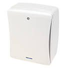 Vent-Axia 427479 100mm (4") Centrifugal Bathroom Extractor Fan with Humidistat & Timer White 240V