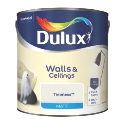 Dulux  2.5Ltr Timeless Matt Emulsion  Paint