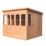 Shire Sunpent 8' x 8' (Nominal) Pent Shiplap T&G Timber Shed