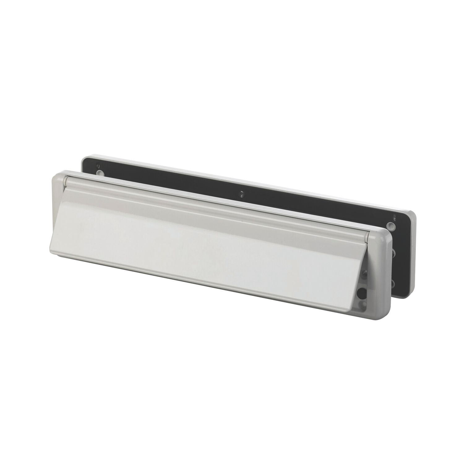 Fab & Fix Nu Mail 68 Letter Plate 40-80 White 310mm x 68mm (8127P)