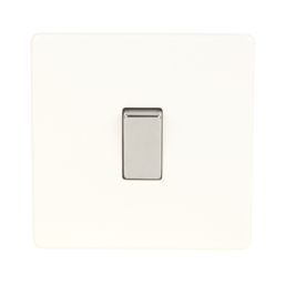 Varilight  10AX 1-Gang 2-Way Light Switch  Ice White