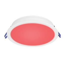 Sylvania Sylsmart Fixed  LED Ultra Slim RGB & Tuneable White Smart Ceiling Light White 15W 1500lm