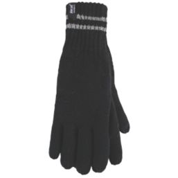 SockShop Heat Holders Thermal Gloves Black Small / Medium