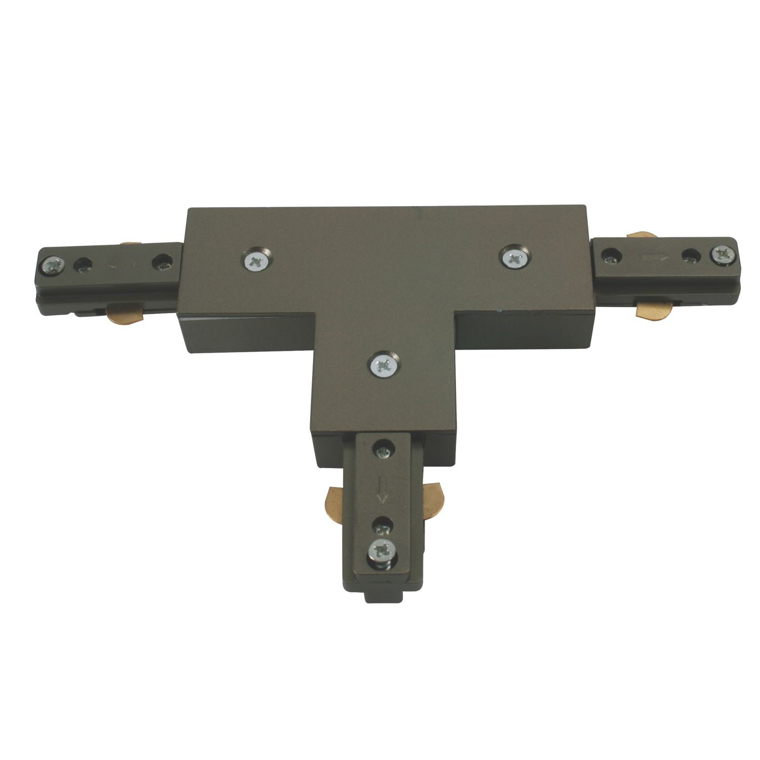 Knightsbridge 1-Circuit T-Connector Satin Nickel (812GE)