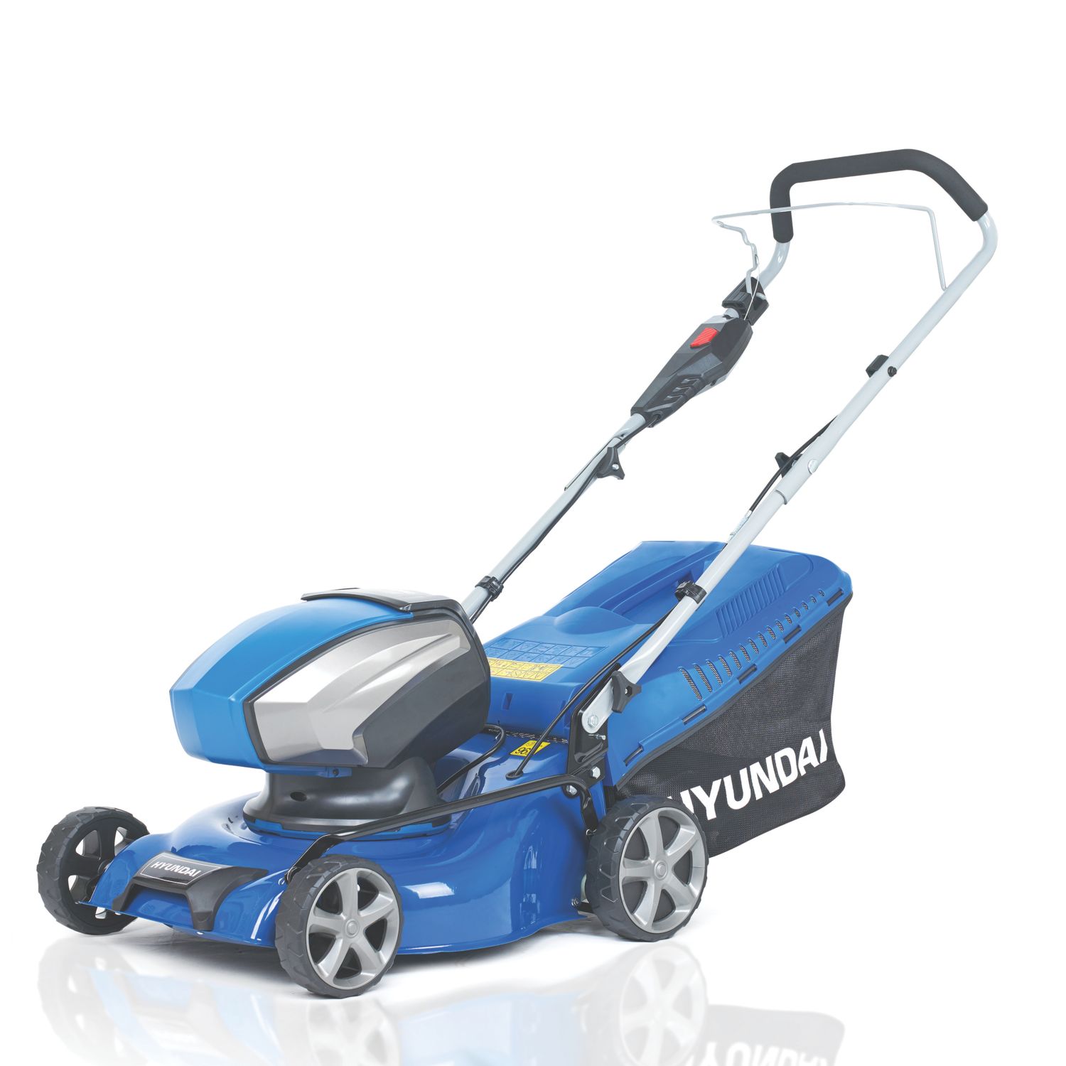 Hyundai HYM40Li420P 40V 1 x 2.5Ah Li-Ion Brushless Cordless 42cm Lawn Mower with Battery & Charger (812HM)
