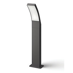 Philips Splay 600mm Outdoor LED Pedestal Light Anthracite 12W 1100lm