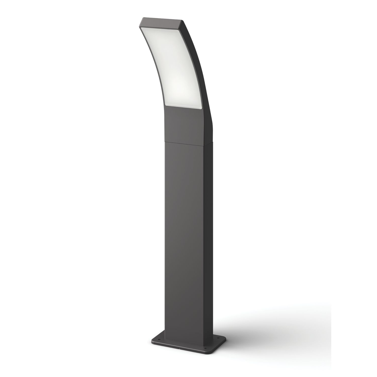 Philips Splay 600mm Outdoor LED Pedestal Light Anthracite 12W 1100lm (812JC)