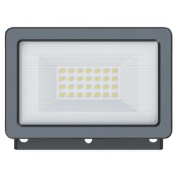 LAP Weyburn Outdoor LED Floodlight Black 20W 2000lm