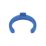 FloPlast FloFit+ Plastic Collet Clips Blue 15mm 50 Pack