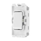 British General Nexus 20A Grid SP Centre Off Control Switch White