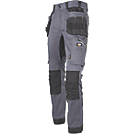 Dickies Holster Universal FLEX  Trousers Grey/Black 30" W 34" L
