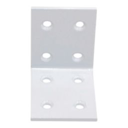 Essentials Angle Bracket Silver 50mm x 50mm x 40mm