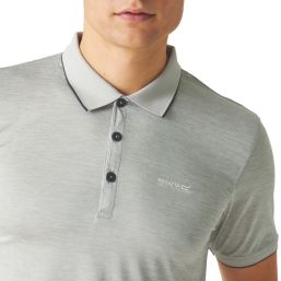 Regatta Remex II  Polo Shirt Silver Grey X Large 44" Chest