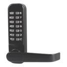 Smith & Locke  Push-Button Lock w/ Handles  37.5mm Black