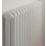 Acova 2000mm x 490mm 4709BTU White Vertical 2 Column Radiator