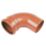 FloPlast Push-Fit 87.5° Single Socket Bend 110mm