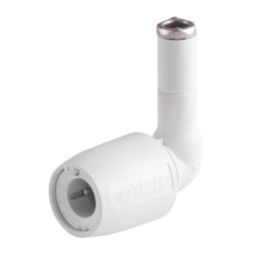 Hep2O  Plastic Push-Fit Equal 90° Stem Elbow 15mm
