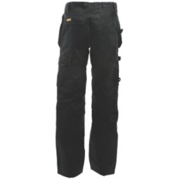 DeWalt Pro Tradesman Work Trousers Black 34" W 29" L