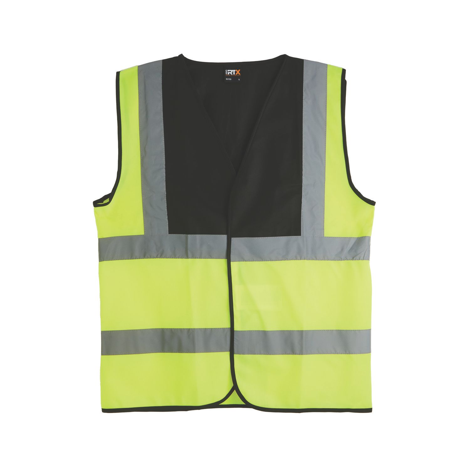 Pro RTX High Visibilty Waistcoat Yellow / Black 2X Large 52" Chest (813AL)