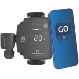 Grundfos UPS4 GO 25-65 130 Domestic Heating Circulator Pump 220-240V