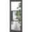 Green & Taylor Heritage 1-Clear Light Primed Black Wooden Fully Glazed Internal Door 1981mm x 762mm