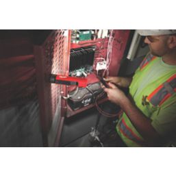 Milwaukee TRUEVIEW  LED Flood Light Black/Red 300lm