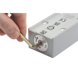 Rutland TS.9205 Fire Rated Overhead Door Closer Polished Chome