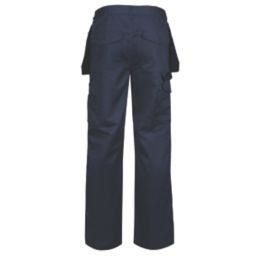 Regatta Pro Cargo Holster Work Trousers Navy 34" W 33" L